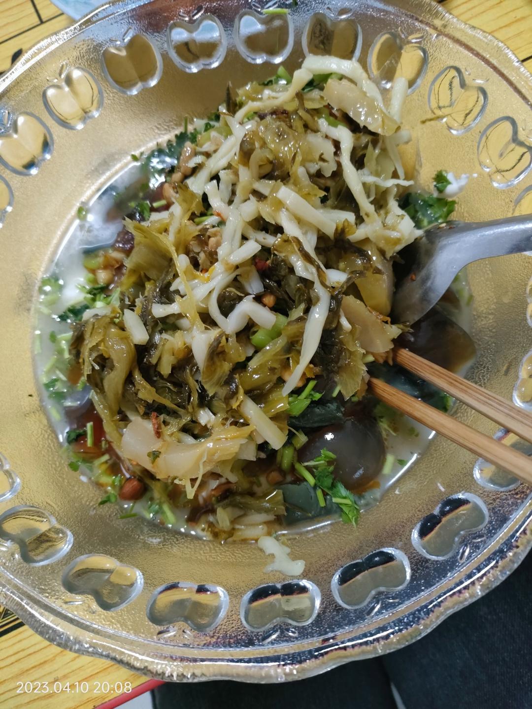 【最佳CP～】凉拌皮蛋豆腐✨