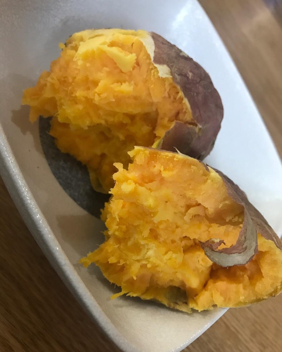 烤木乃伊红薯（微波）