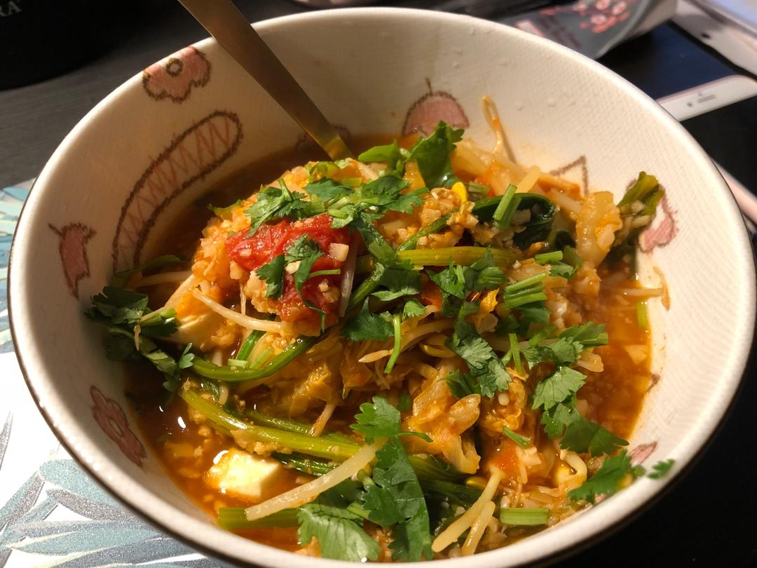 番茄菜花米烩饭丨健康·三餐<好好吃饭7>