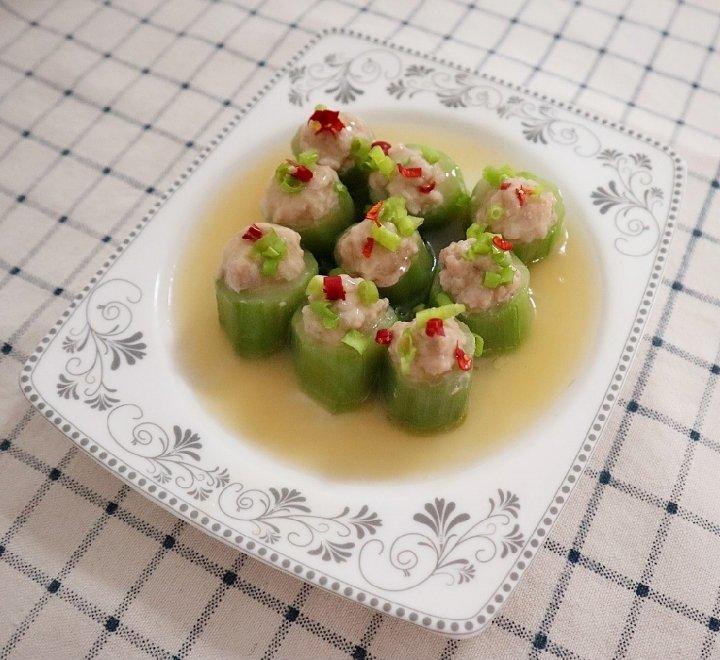 丝瓜酿肉丸