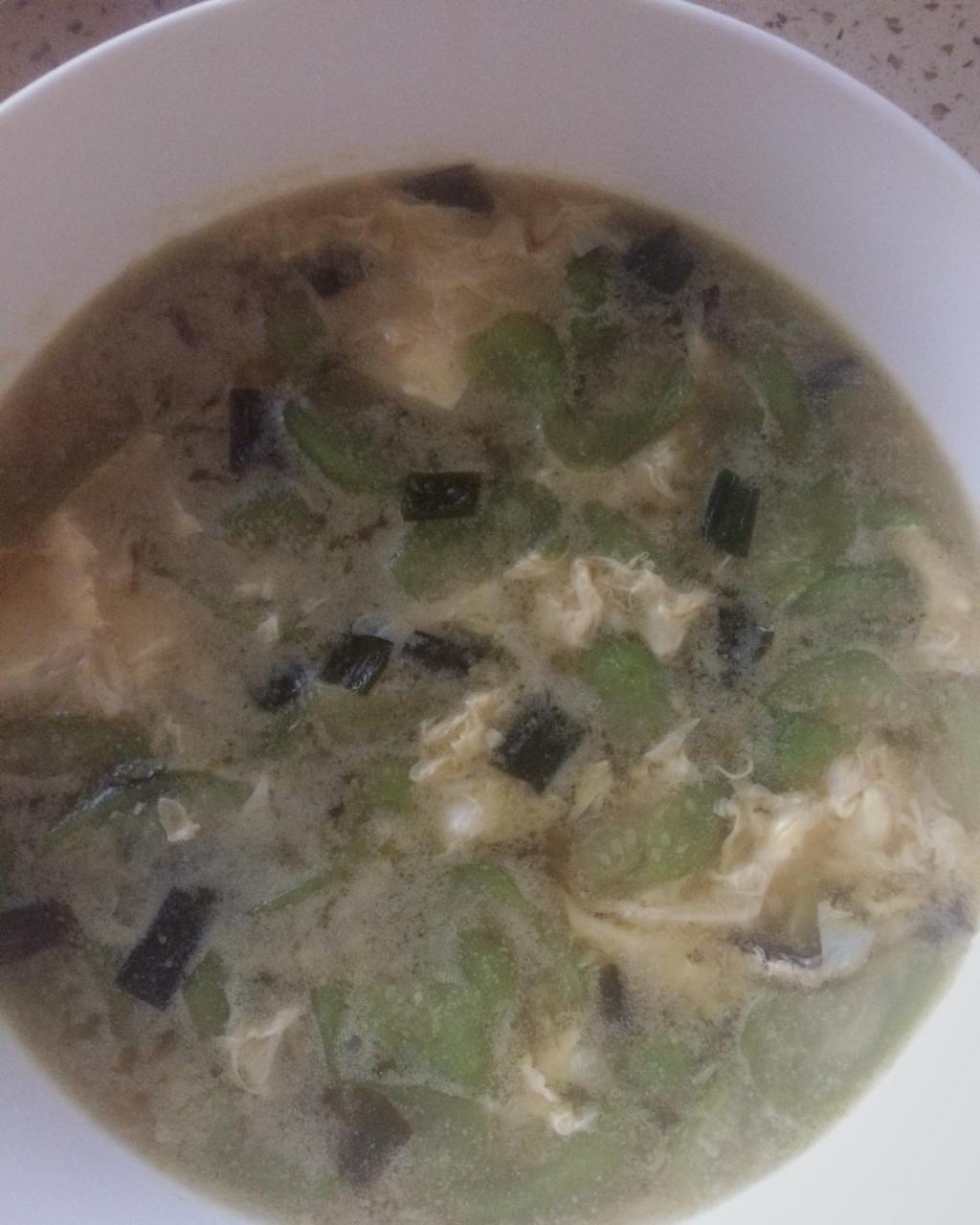丝瓜咸汤