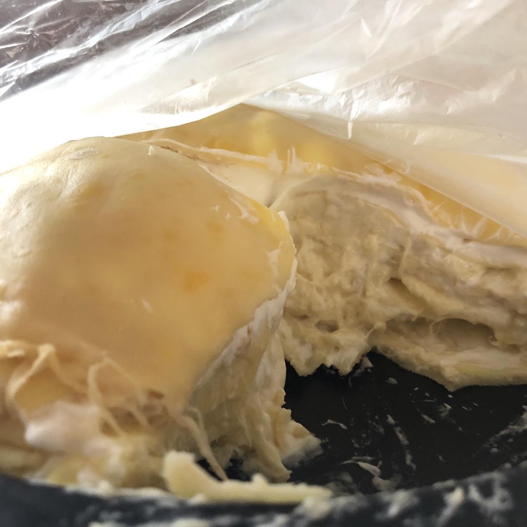榴莲千层蛋糕#皮黑森林#