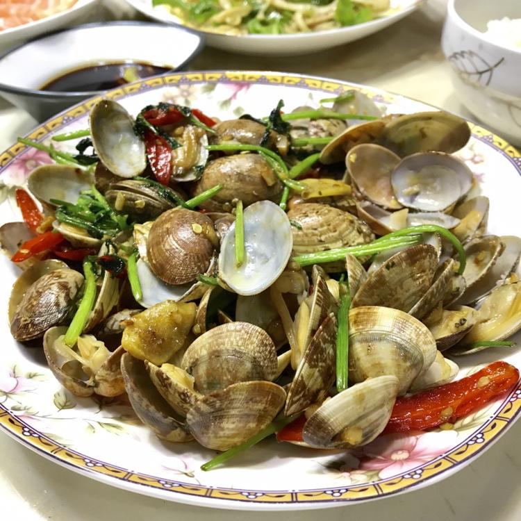 爆炒花甲（海鲜系列二）
