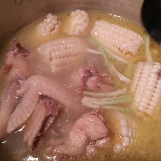 玉米鸡汤煲