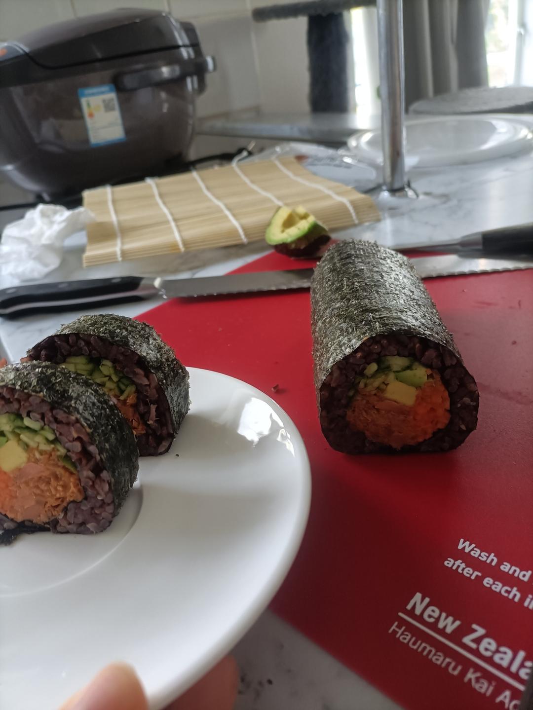 高颜值的紫菜包饭