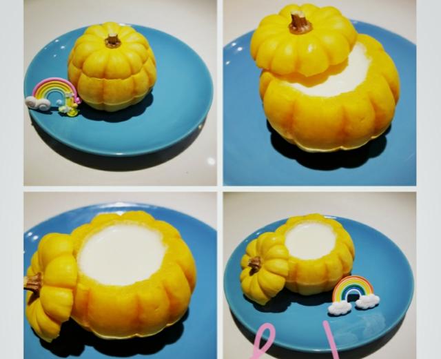 🎃百变南瓜奶冻🎃的做法