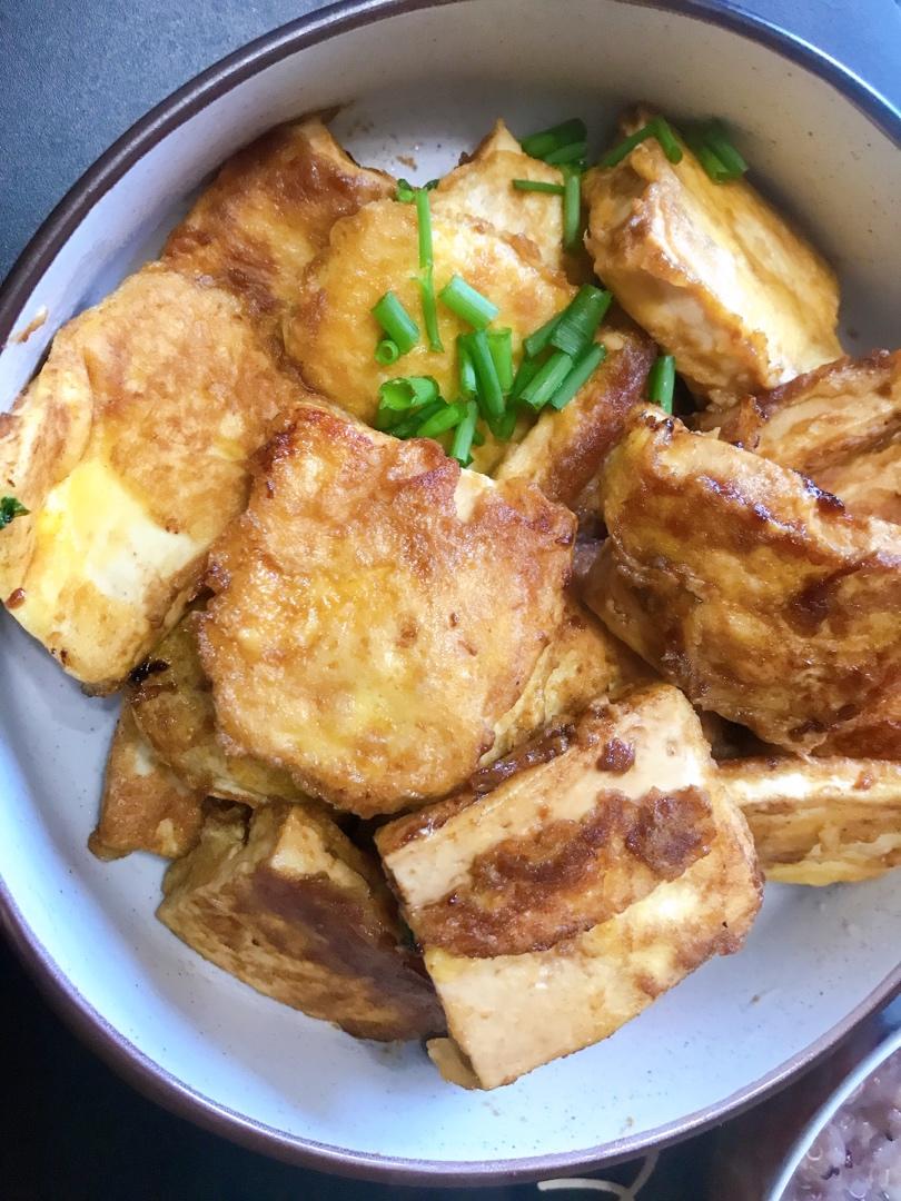 无敌好吃的香煎豆腐