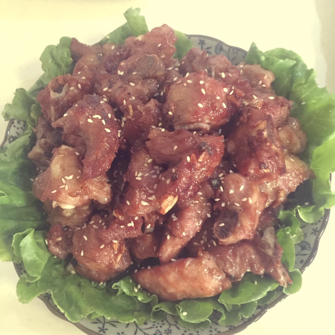 金牌蒜香排骨