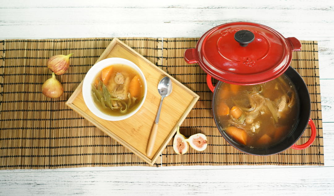 霸王花无花果猪骨汤