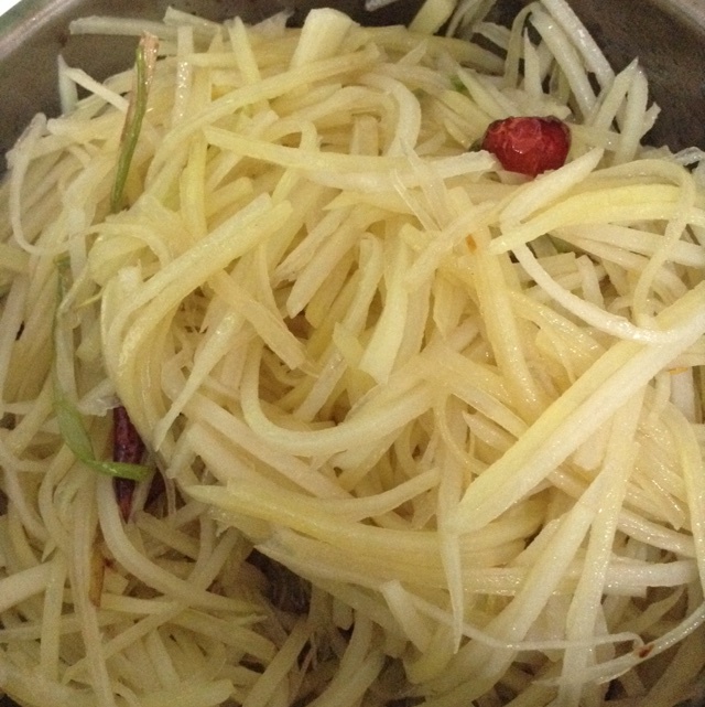凉拌土豆丝