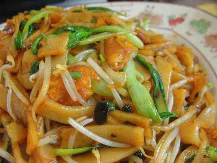 炒干河粉，干河粉怎么泡开，怎么炒好吃的窍门