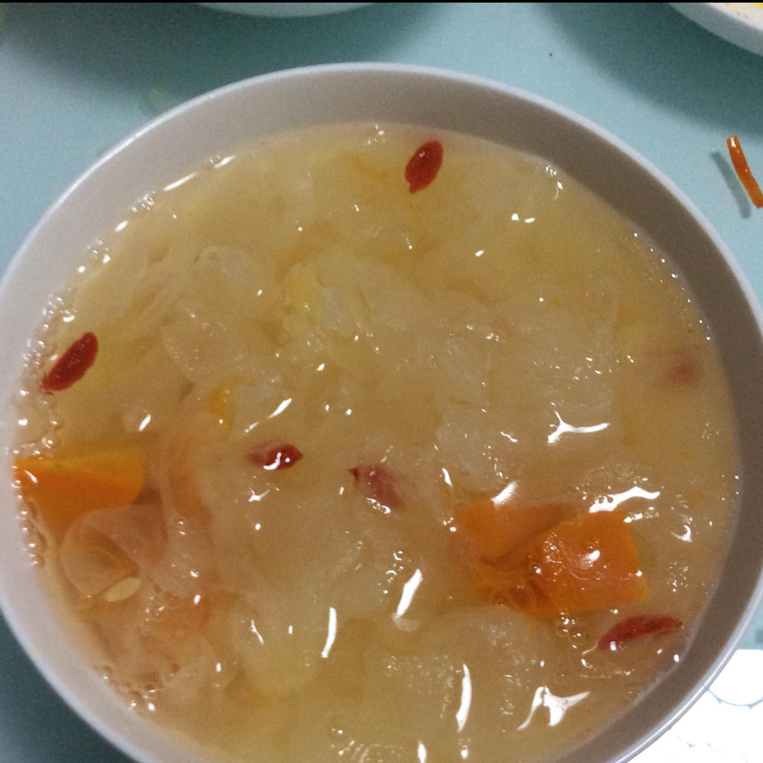 南瓜银耳汤