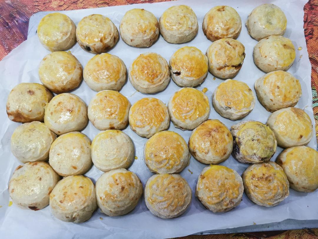 不用转化糖浆的广式月饼（不裂 不塌 不缩腰）