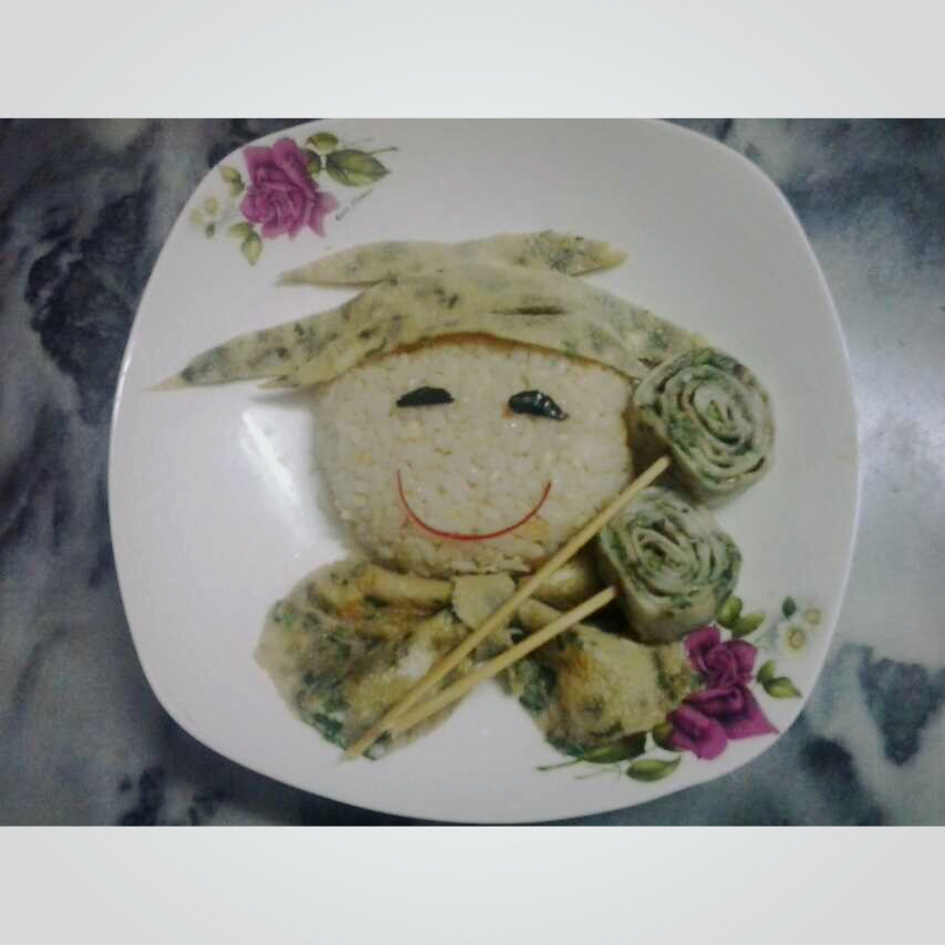 蛋包饭之：向日葵 ^ <