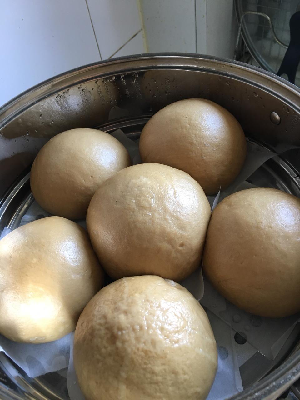 有着面包口感的红糖馒头（一次发酵）