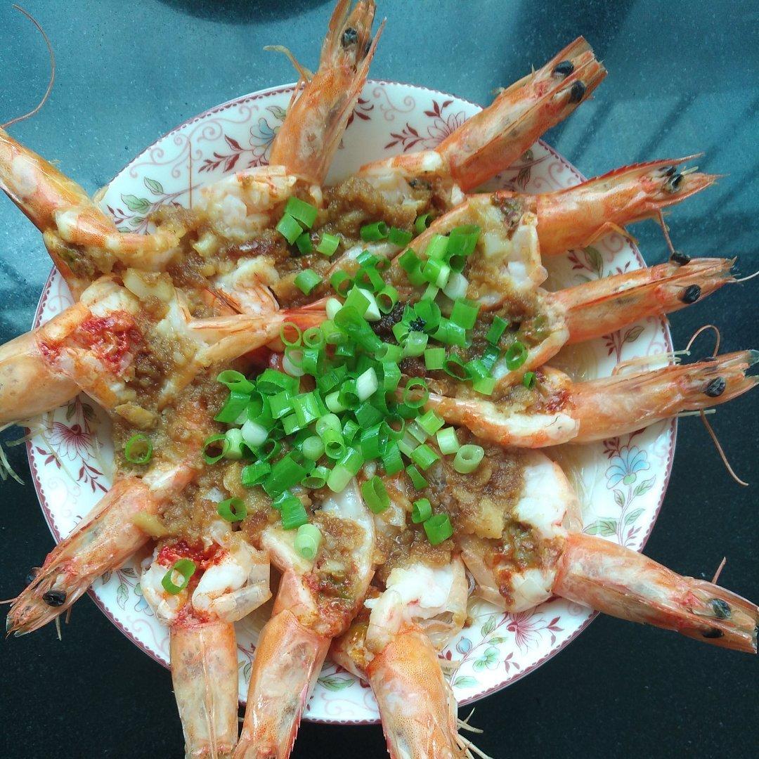 蒜蓉粉丝蒸虾
