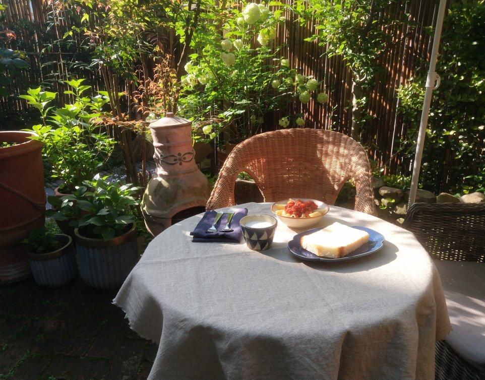 我一直梦想的田园的早餐