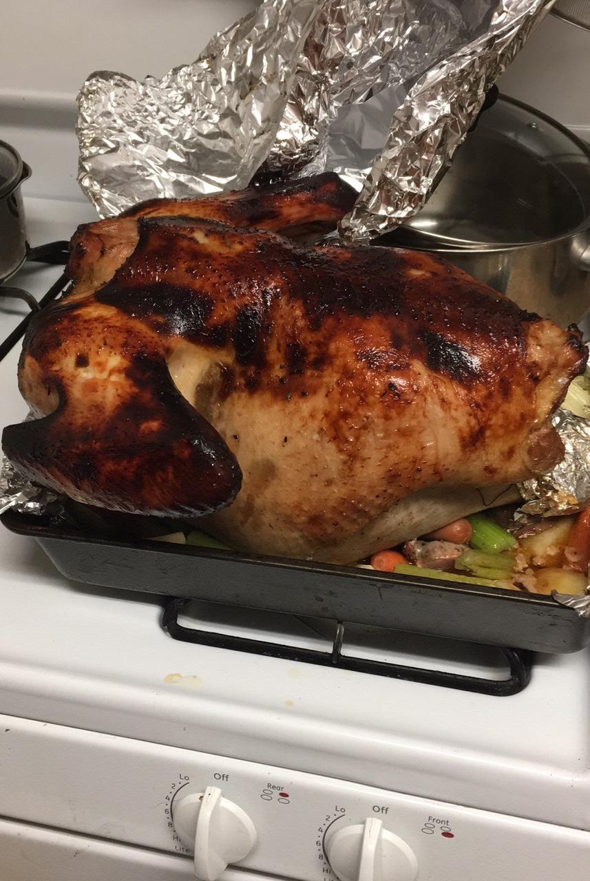 感恩节烤火鸡
