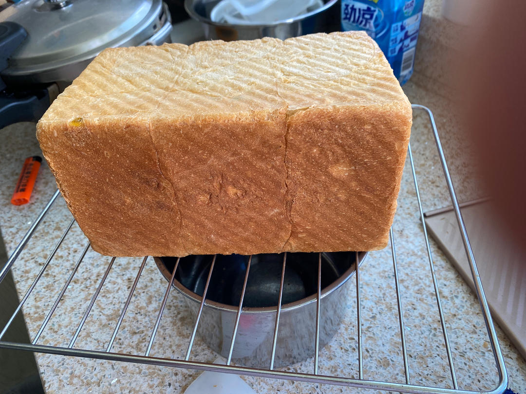 一次发酵牛奶吐司（隔夜冷藏出膜）