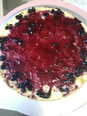 “蓝莓山药”鲜奶油蛋糕的做法 步骤9