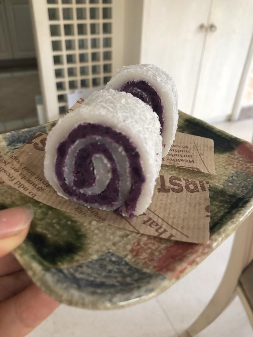 糯米红豆沙卷