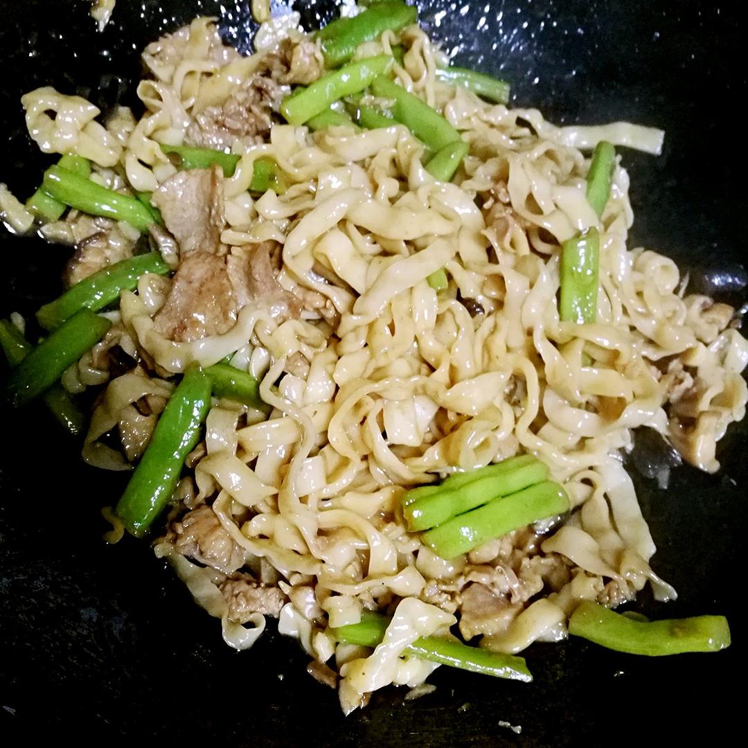 蒸面（四季豆焖面）
