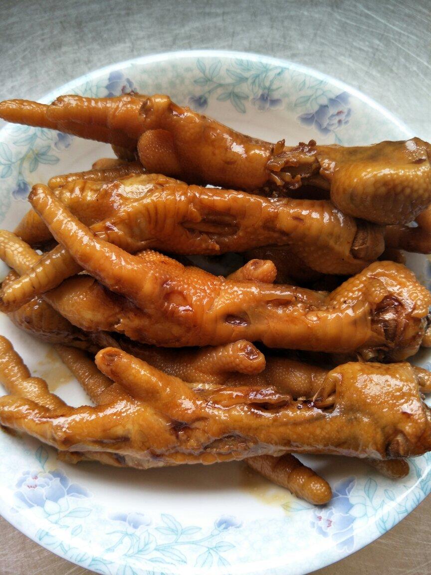 香辣卤鸡爪