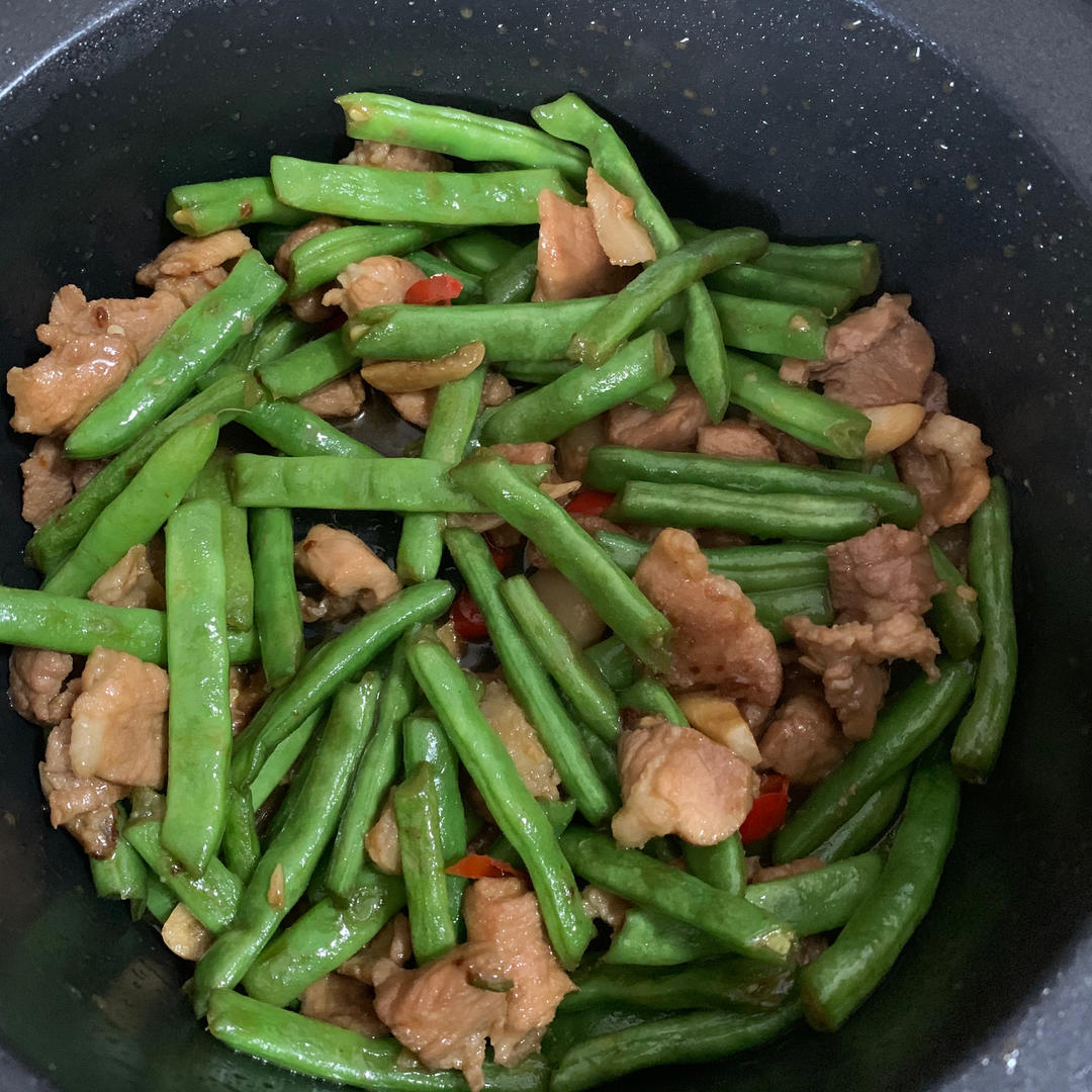 四季豆炒肉