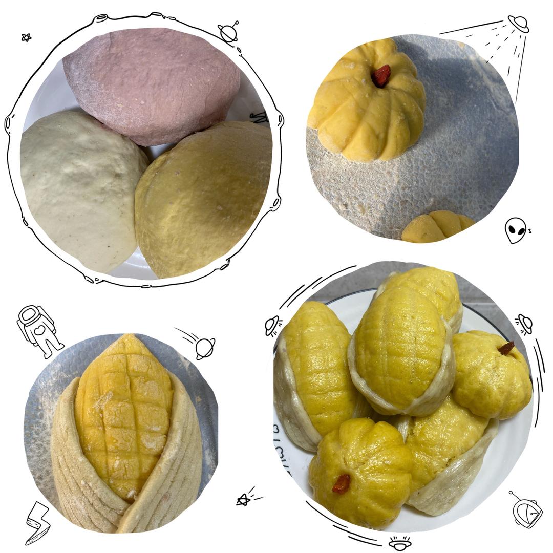 儿童辅食 玉米馒头➕南瓜馒头的做法