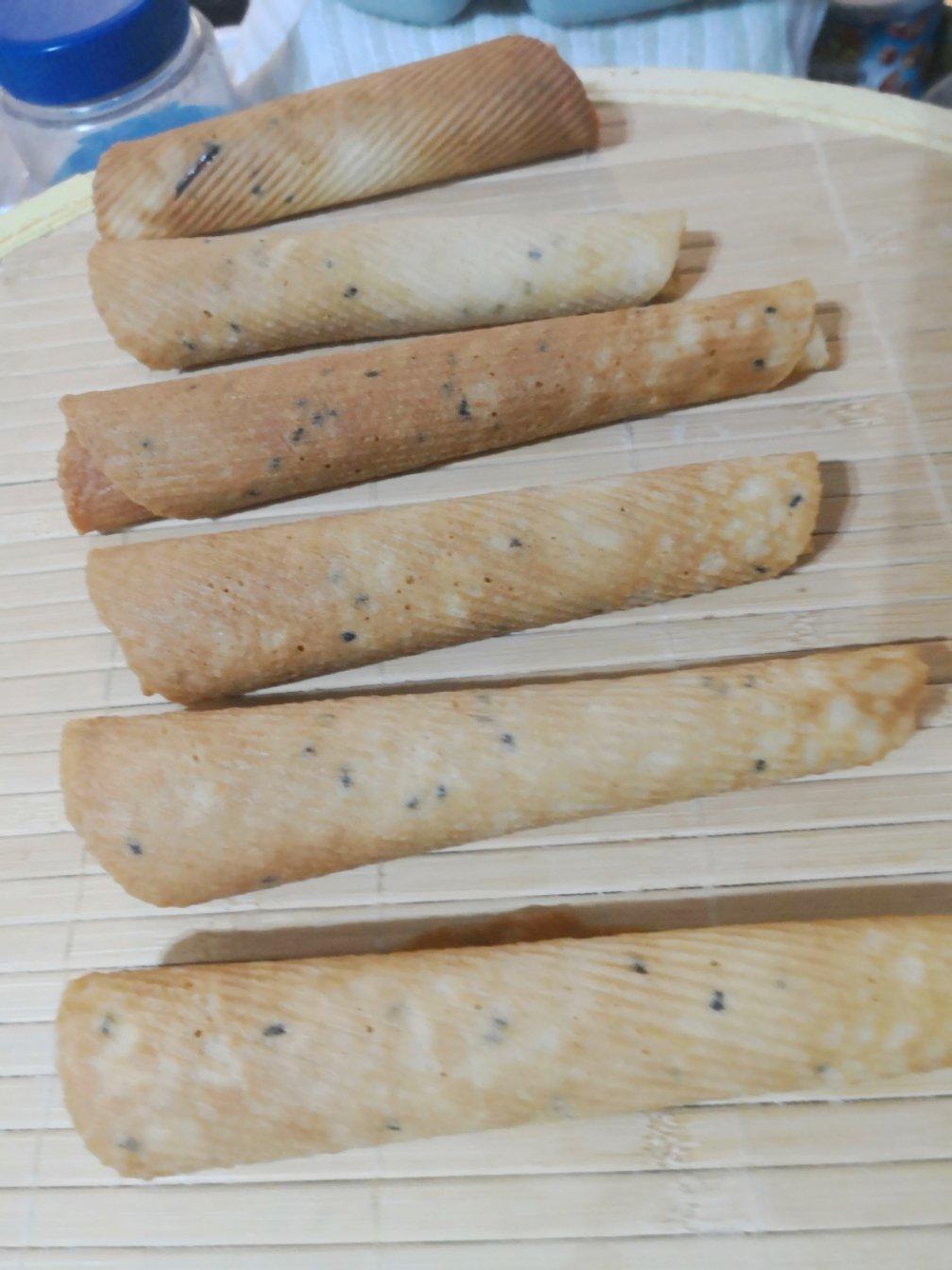 鸡蛋卷 脆皮蛋筒 冰淇淋绝配脆脆脆 无黄油不打发材料简单