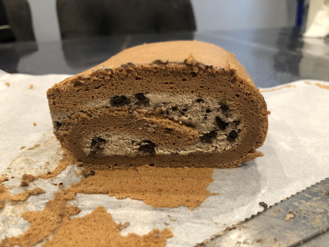 浓情可可奥利奥奶油卷