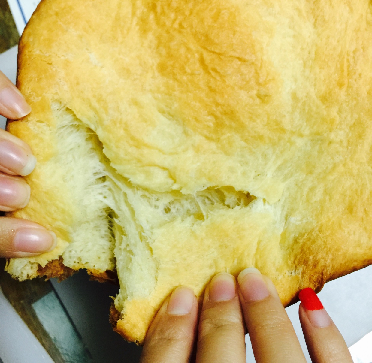 柔软拉丝吐司（东菱面包机）