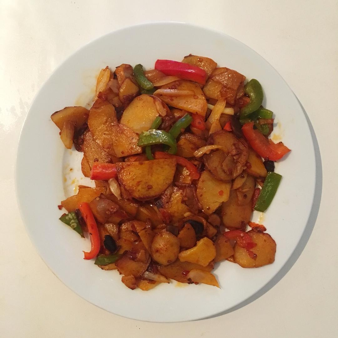 干锅土豆片