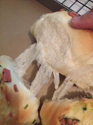 香葱火腿面包的做法 步骤8