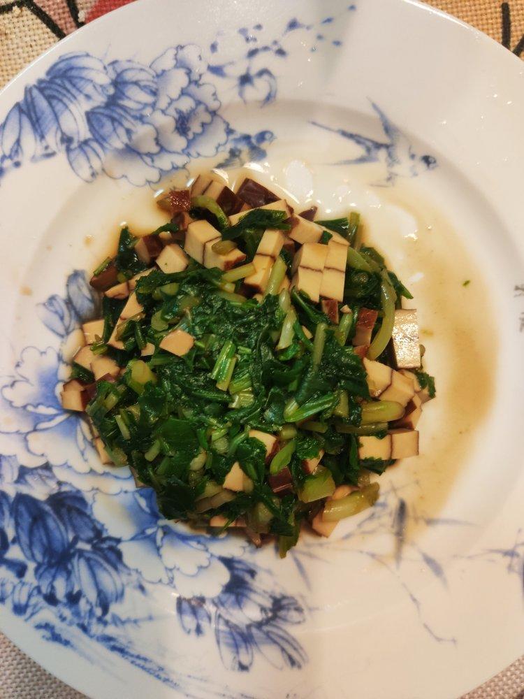 凉拌香干马兰头