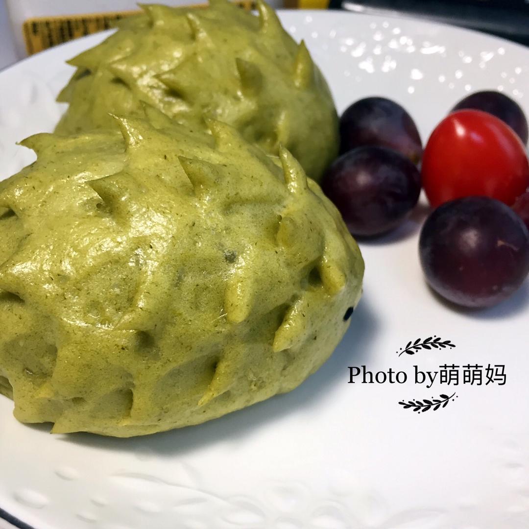 南瓜刺猬馒头