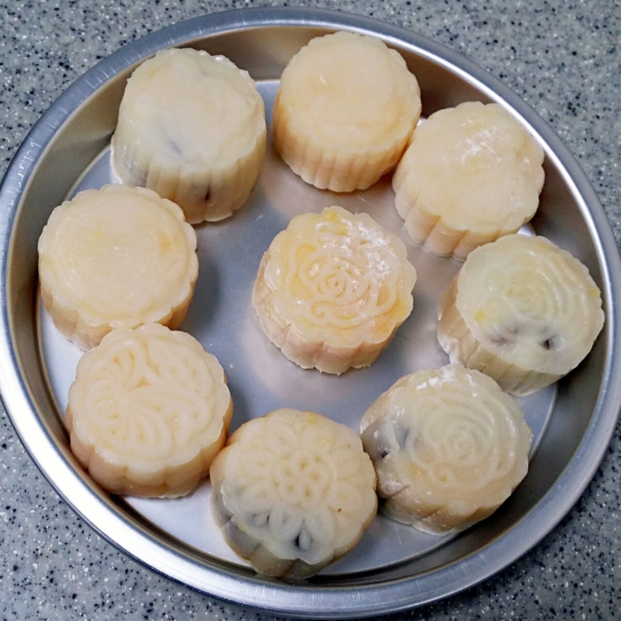 《Tinrry下午茶》冰皮月饼（奶黄馅）