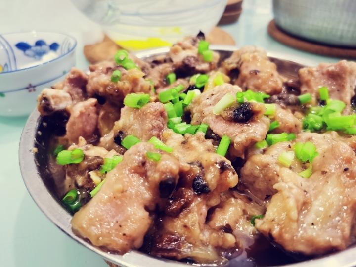 豆豉蒸排骨