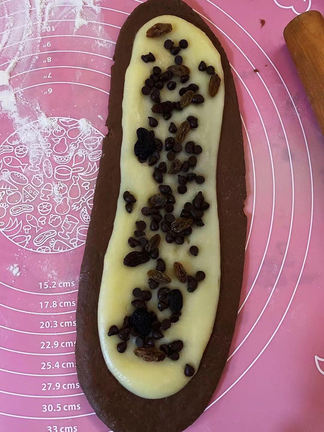 巧克力麻薯软欧包