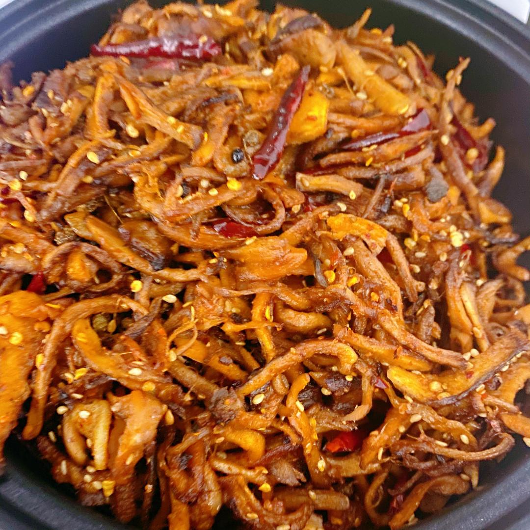 麻辣香菌脚的做法