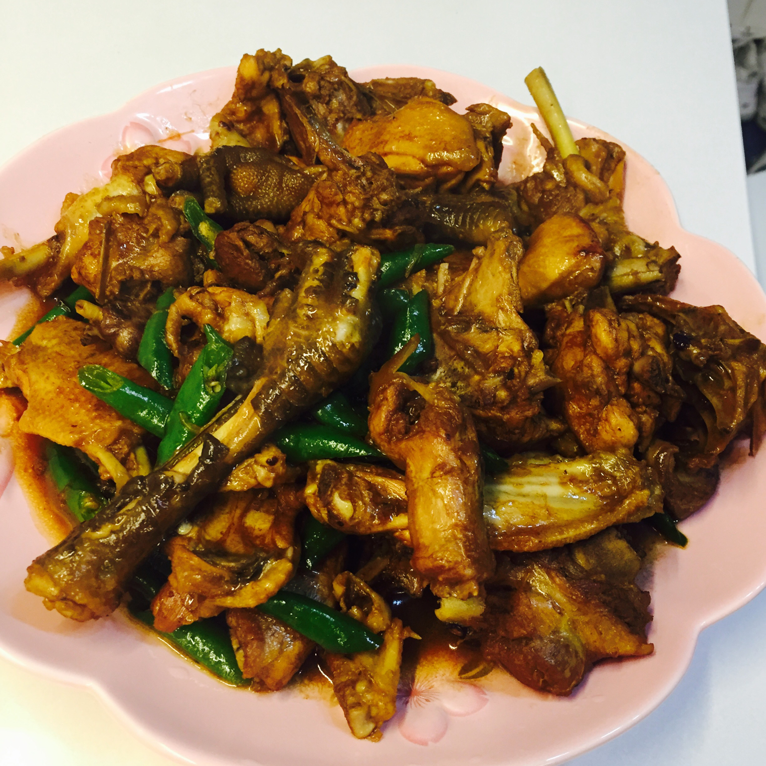 辣椒炒鸡（临沂家常）