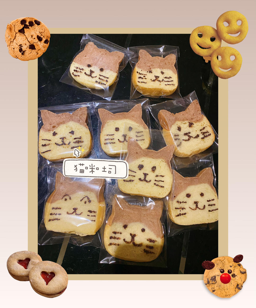 猫咪吐司、龙猫吐司