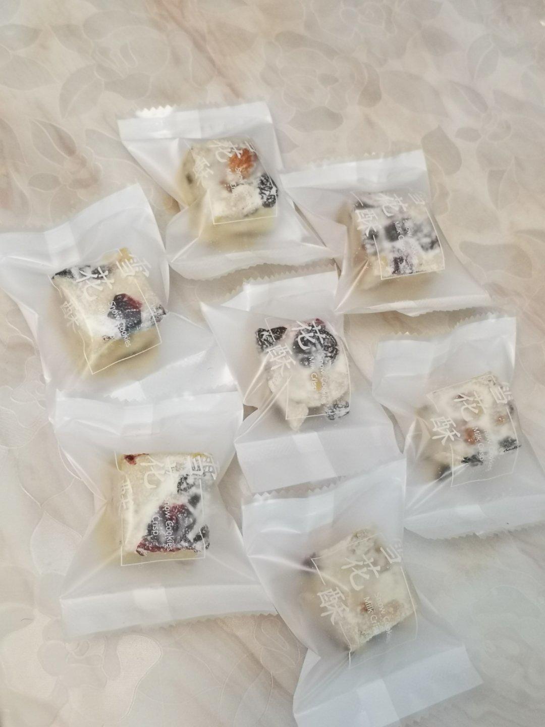 风靡吃货圈的雪花酥