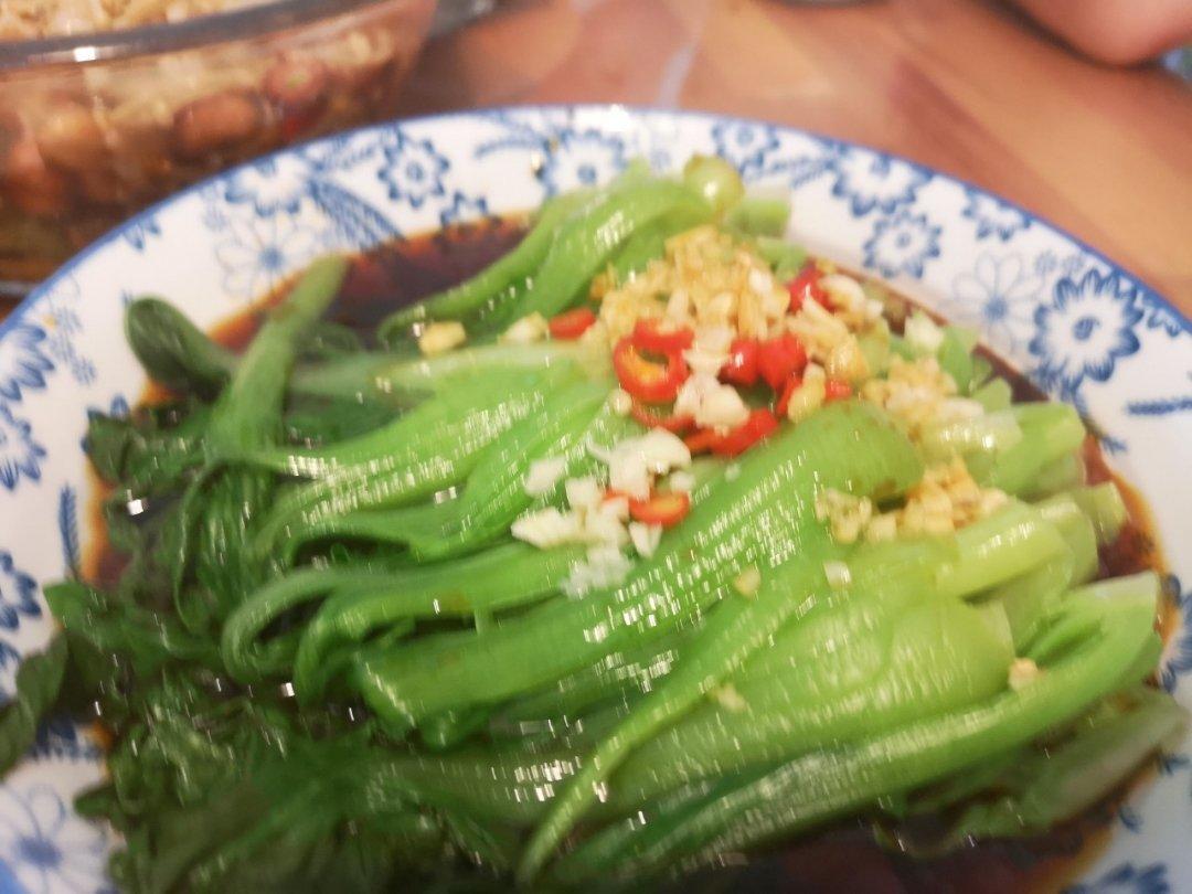 白灼油菜
