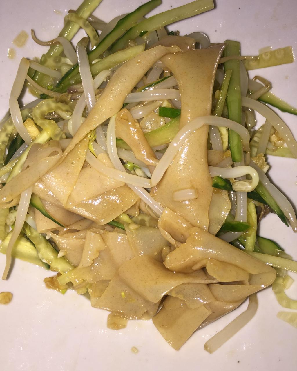 不用水洗的自制凉皮，零失败