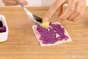 紫薯奶酪吐司卷的做法 步骤6