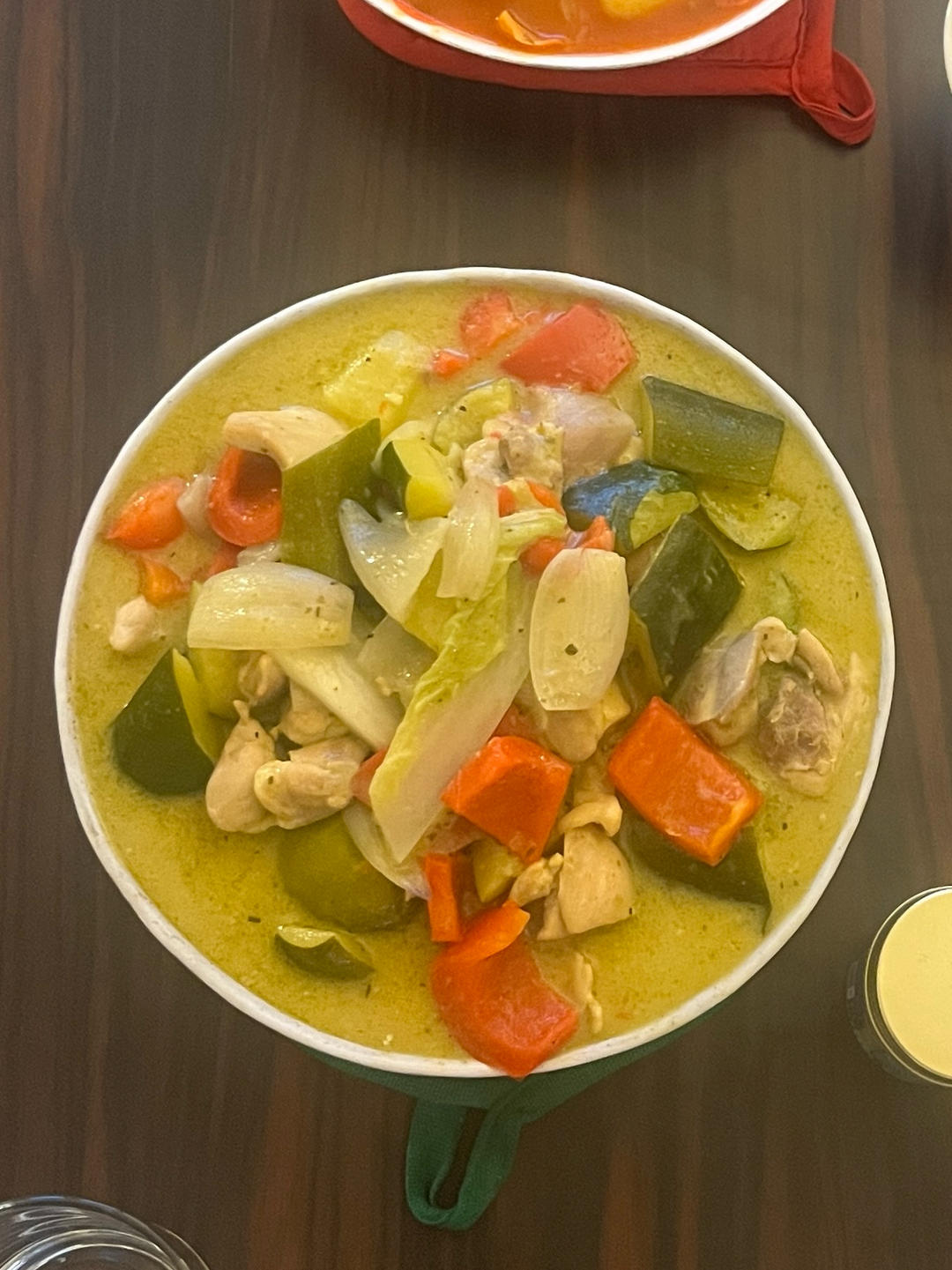 【曼食慢语】泰式绿咖喱鸡