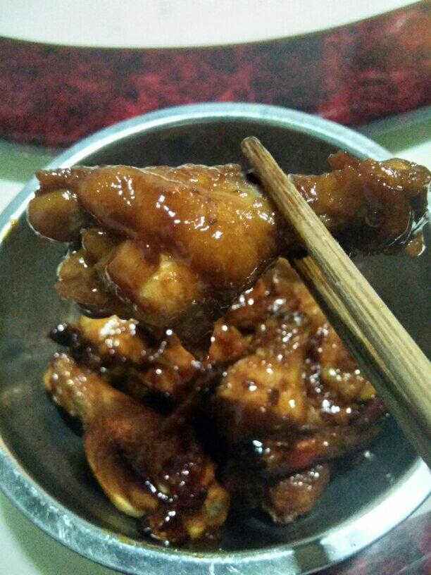 简单又美味的红烧鸡翅根