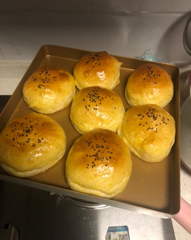 柔软的汉堡胚