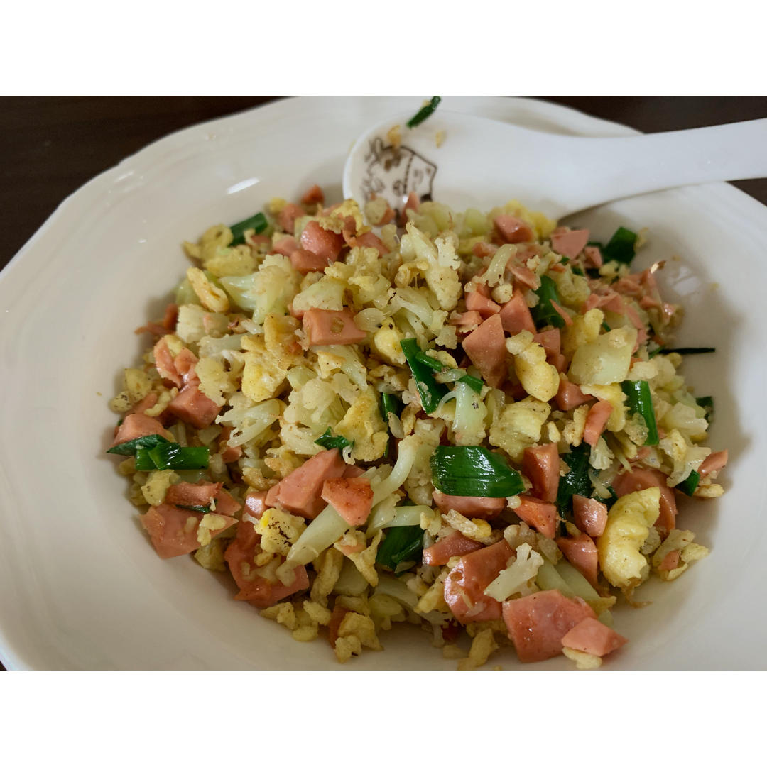 创意减脂餐：减脂花菜炒饭